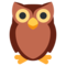 Owl emoji on Twitter